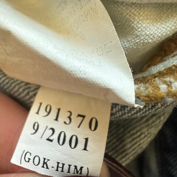 TOMMY JEANS Y2K Low Rise Rhinestone Split Flare Denim Stars Logo Retro Size 0 - Picture 11 of 13